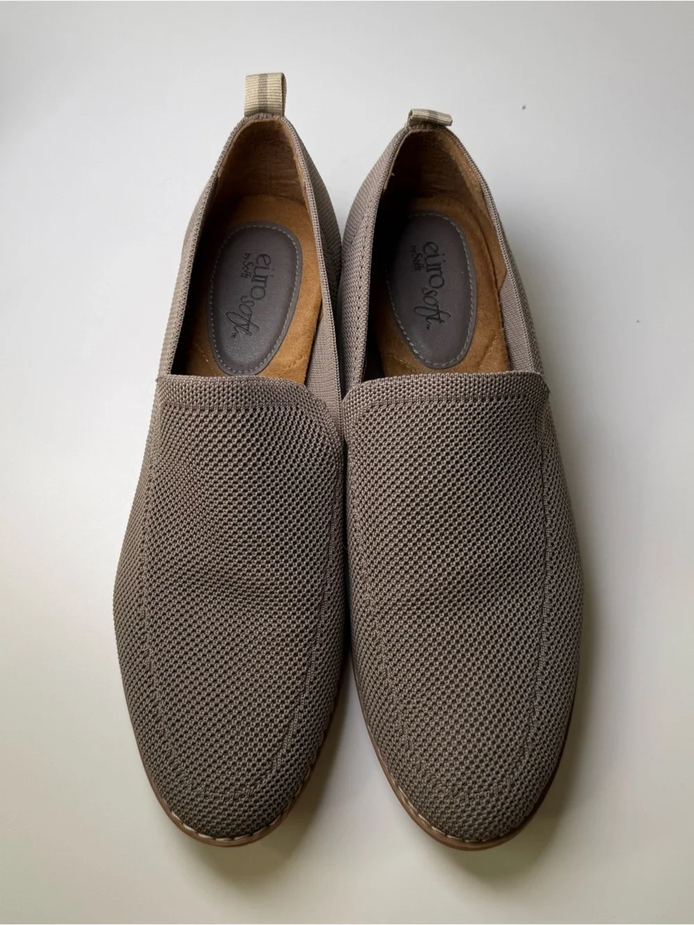 Eurosoft Westly Slip-on Loafers in Mist Grey Women’s Size 9.5M Feminine Boho